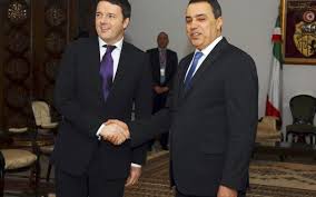 Matteo Renzi ed Il Premier tunisino Mehd Jomaa